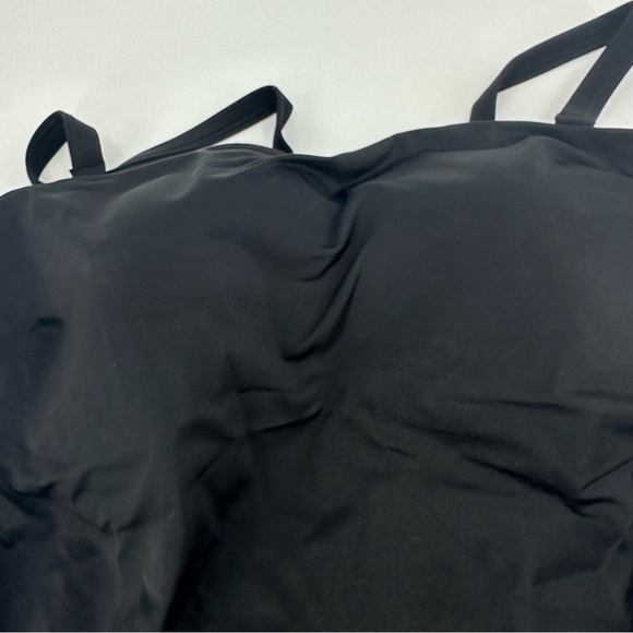 Swimsuits For All Black Swim Top Tankini Size 14 - Picture 2 of 9